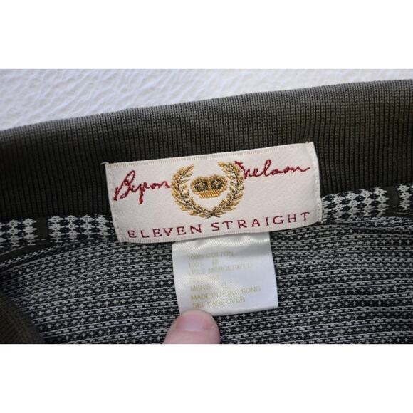 Vintage 90's Masters Byron Nelson Augusta National Striped Golf Polo Mens XL - Picture 6 of 7